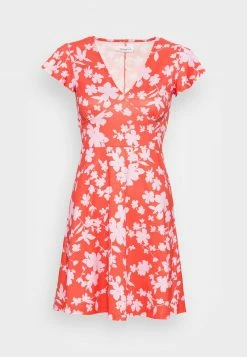 Even&Odd Damen Jerseykleid - Red/pink -Even&Odd Verkäufe 2024 37ba779f947c41fca400414c67656a31