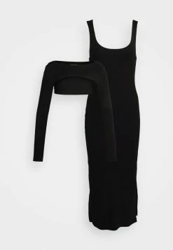 Even&Odd MINI DOYCON DRESS WITH DETEACHABLE LONG SLEEVES SET - Etuikleid - Black | Damen -Even&Odd Verkäufe 2024 37e691ec89b34099860d2704da466ef3