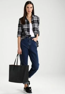 Even&Odd Damen Shopping Bag - Black/red