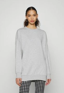 Even&Odd Damen Sweatshirt - Mottled Light Grey