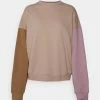 Even&Odd Damen Sweatshirt - Light Pink/brown/pink