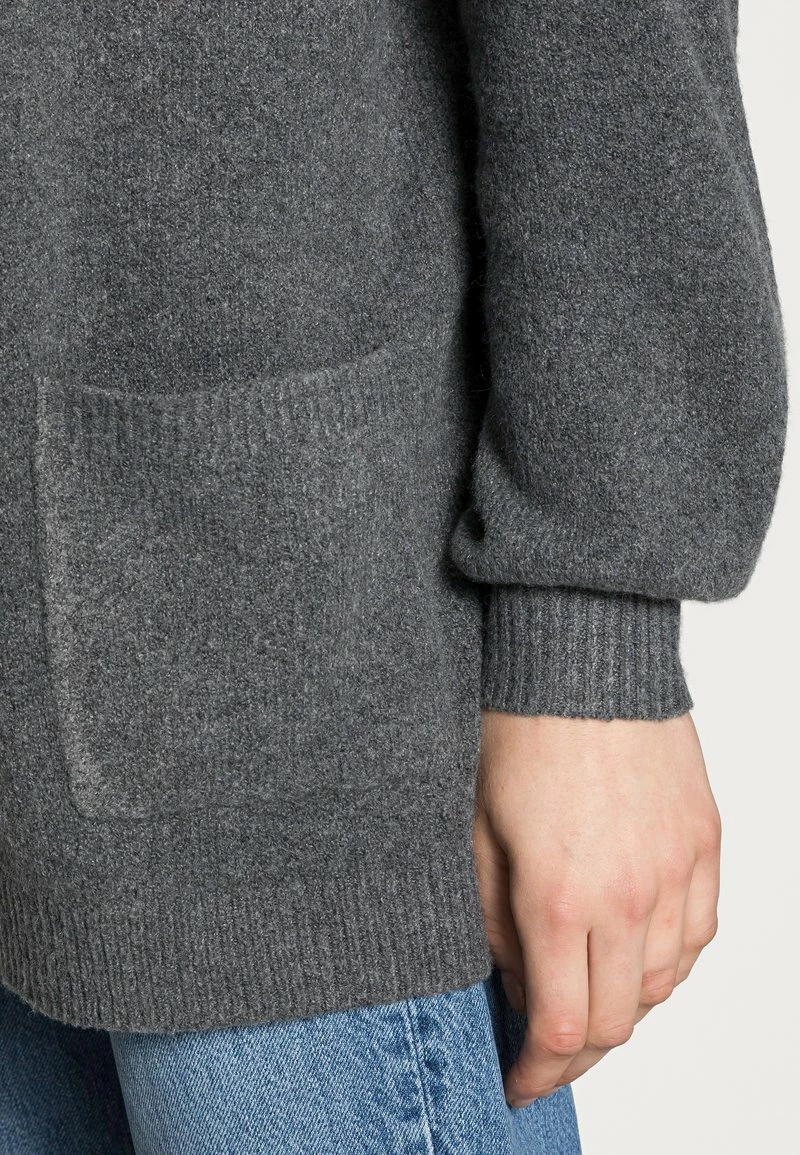 Even&Odd Damen Strickjacke - Mottled Dark Grey 7 Even&Odd Damen Strickjacke - Mottled Dark Grey – Bild 5