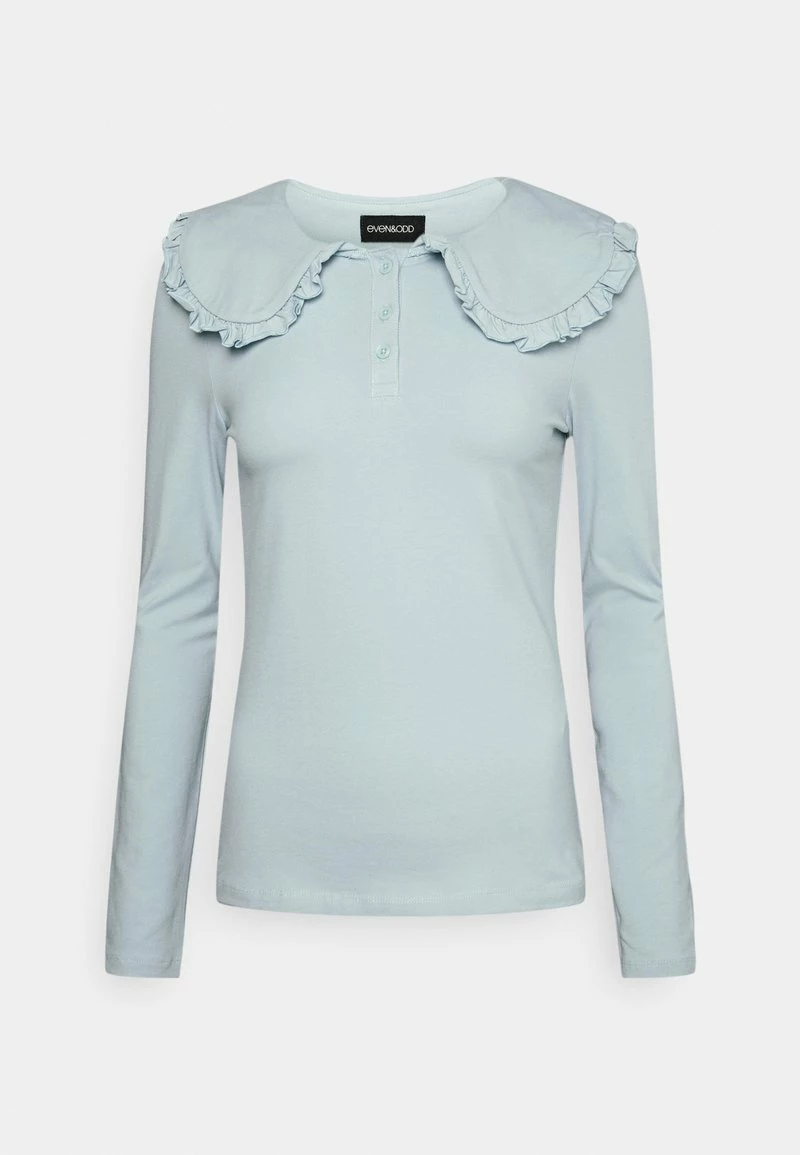 Even&Odd Damen Langarmshirt - Light Blue 6 Even&Odd Damen Langarmshirt - Light Blue – Bild 4