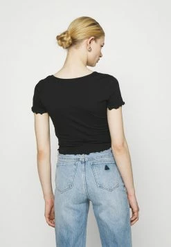 Even&Odd Damen T-Shirt Basic - Black -Even&Odd Verkäufe 2024 3db40cef792d4f498b18fdc8e61ac458