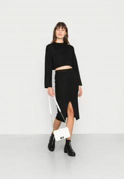 Even&Odd Damen SET SKIRT AND CROPPED JUMPER - Strickpullover - Black -Even&Odd Verkäufe 2024 3dfee0c8db0d445e92512982b4184a2d
