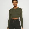 Even&Odd Strickpullover - Olive | Damen