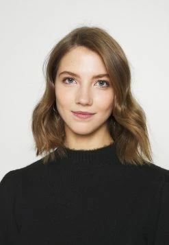 Even&Odd Damen PUFF SLEEVE JUMPER - Strickpullover - Black -Even&Odd Verkäufe 2024 3eb3a6d341fd4459bbcf549d59ceaaca