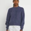 Even&Odd Damen Strickpullover - Blue-grey