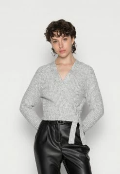 Even&Odd Damen Strickjacke - Mottled Grey