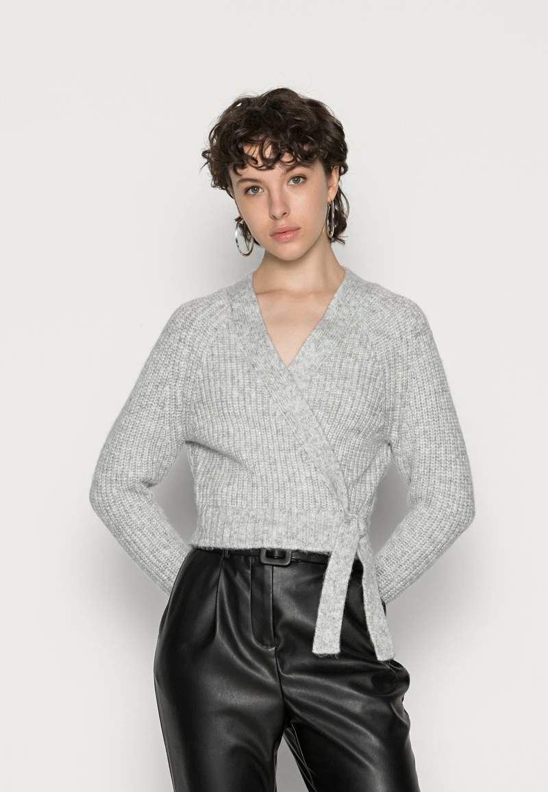 Even&Odd Damen Strickjacke - Mottled Grey 3 Even&Odd Damen Strickjacke - Mottled Grey