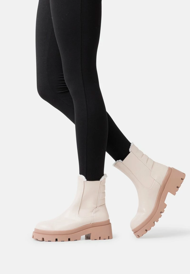 Even&Odd Damen WINTER BOOTIES - Plateaustiefelette - Beige 3 Even&Odd Damen WINTER BOOTIES - Plateaustiefelette - Beige