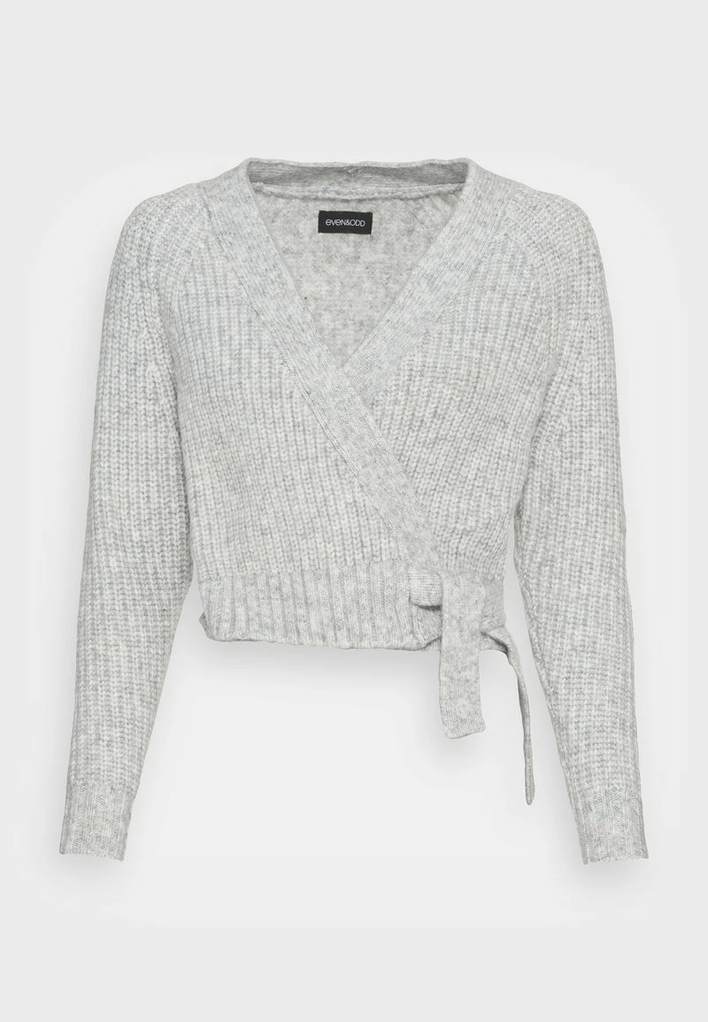 Even&Odd Damen Strickjacke - Mottled Grey 6 Even&Odd Damen Strickjacke - Mottled Grey – Bild 4