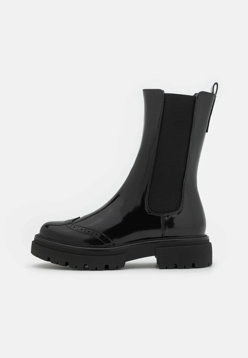 Even&Odd Damen Plateaustiefel - Black 4 Even&Odd Damen Plateaustiefel - Black – Bild 2