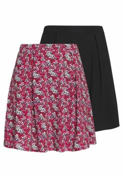 Even&Odd Damen A-Linien-Rock - Black/red -Even&Odd Verkäufe 2024 43c21f716d3b4f60a4bbeb436629e8cb