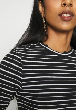 Even&Odd Damen Langarmshirt - Black/white -Even&Odd Verkäufe 2024 43c49df6e04449478464c201def5120b