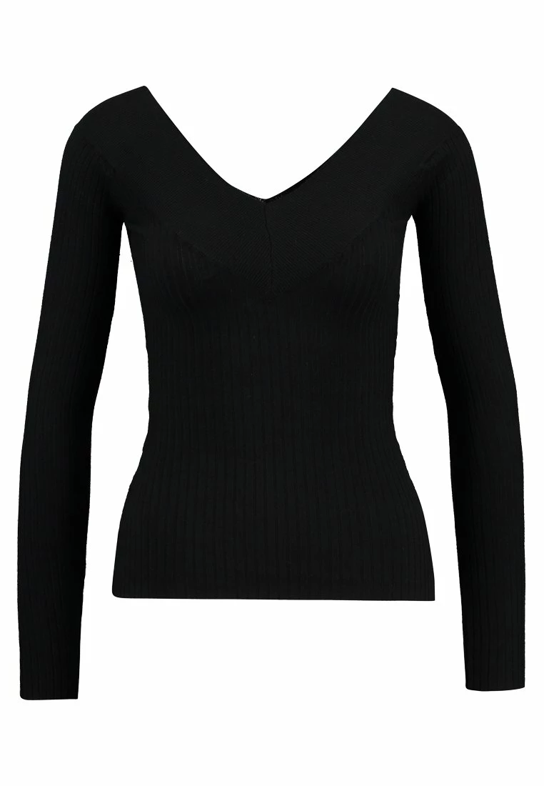 Even&Odd Damen Strickpullover - Black 7 Even&Odd Damen Strickpullover - Black – Bild 5