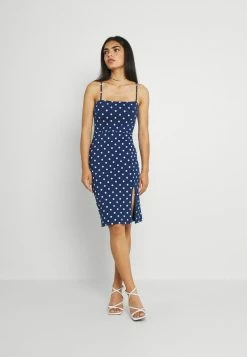 Even&Odd Damen Jerseykleid - Blue/white