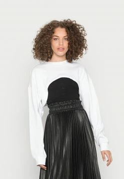 Even&Odd Damen Sweatshirt - White