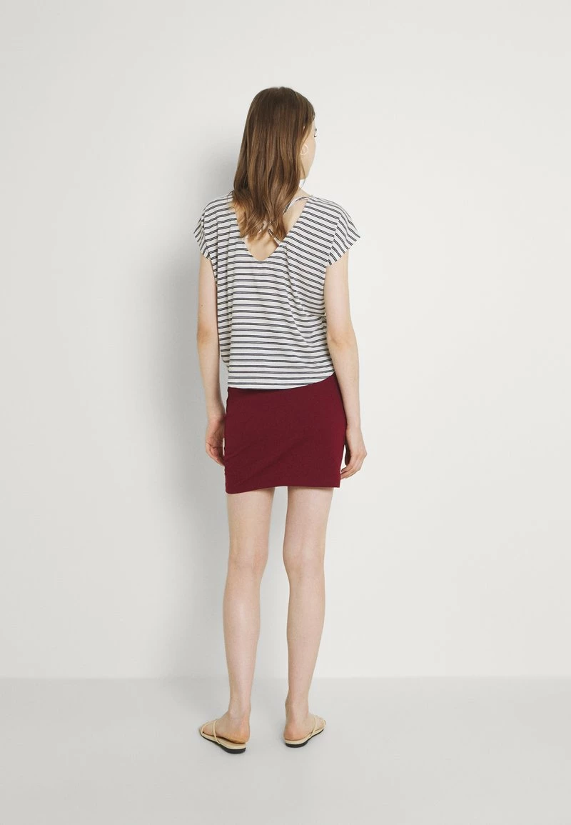 Even&Odd Damen Minirock - Bordeaux 5 Even&Odd Damen Minirock - Bordeaux – Bild 3