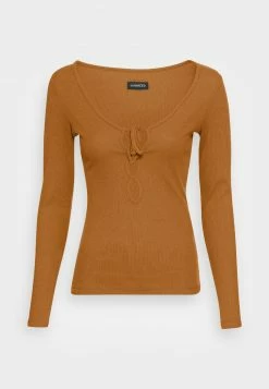 Even&Odd Damen Langarmshirt - Brown -Even&Odd Verkäufe 2024 4894d797598a41b7add1379942eaa500