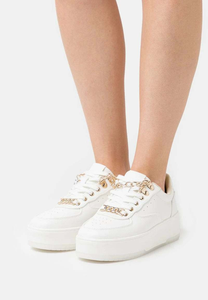 Even&Odd Damen Sneaker Low - White/gold 3 Even&Odd Damen Sneaker Low - White/gold