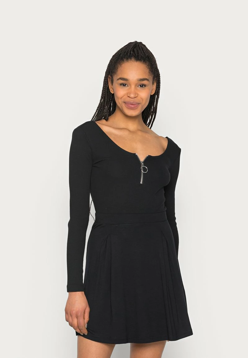 Even&Odd Damen A-Linien-Rock - Black/multi Coloured 6 Even&Odd Damen A-Linien-Rock - Black/multi Coloured – Bild 4