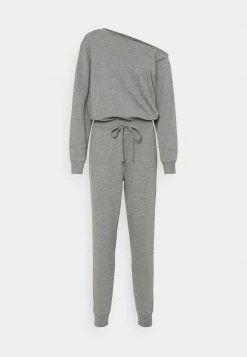Even&Odd Damen Jumpsuit - Mottled Light Grey