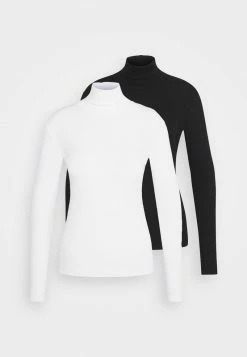 Even&Odd 2 PACK - Langarmshirt - Black/white | Damen -Even&Odd Verkäufe 2024 4c0beeb7608746e68f529d5590ecfd69