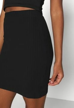 Even&Odd Damen Basic Mini Ribbed Skirt - Bleistiftrock - Black -Even&Odd Verkäufe 2024 4daeebe0238040a5b6335307c573e1e8