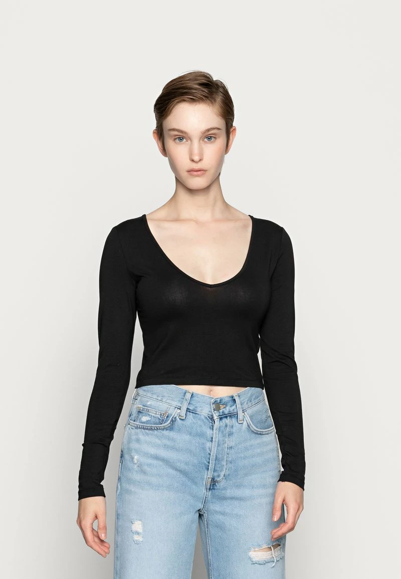 Even&Odd Damen 2 PACK - Langarmshirt - Camel/black 6 Even&Odd Damen 2 PACK - Langarmshirt - Camel/black – Bild 4