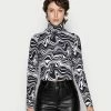 Even&Odd Langarmshirt - Black/white | Damen -Even&Odd Verkäufe 2024 4fc84098034047ffa7cb541a17fdebea