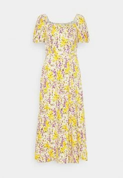 Even&Odd Freizeitkleid - Yellow/purple | Damen