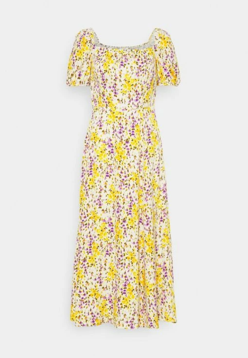 Even&Odd Freizeitkleid - Yellow/purple | Damen -Even&Odd Verkäufe 2024 506e87d0a8c84bd1b1d0227c9e63b01c