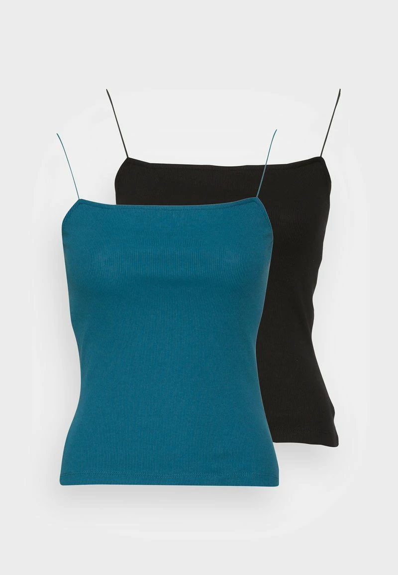 Even&Odd 2 PACK - Top - Black/green | Damen 7 Even&Odd 2 PACK - Top - Black/green | Damen – Bild 5