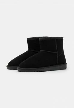 Even&Odd Damen LEATHER WINTER BOOTIES - Stiefelette - Black -Even&Odd Verkäufe 2024 530a609fc8e04dffa48e3b0f12e95772