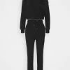 Even&Odd Damen Off Shoulder&Jogger Set - Sweatshirt - Black -Even&Odd Verkäufe 2024 55a455470d0742fbb92bb2b728127aa2