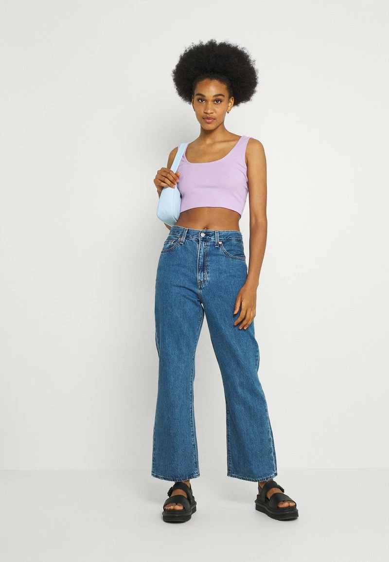 Even&Odd 2 PACK - Top - Black/lilac | Damen 3 Even&Odd 2 PACK - Top - Black/lilac | Damen