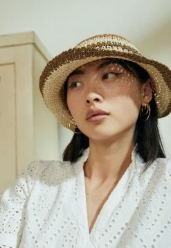 Even&Odd Damen Hut - Tan/green/brown -Even&Odd Verkäufe 2024 5664696b766a45649533efa59df261c3