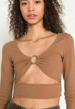 Even&Odd Damen Langarmshirt - Brown -Even&Odd Verkäufe 2024 56a06714e1b34f4da9327c840fe3aa3b