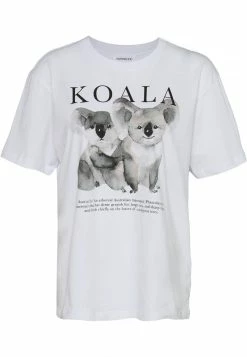 Even&Odd Damen T-Shirt Print - White -Even&Odd Verkäufe 2024 56a9c9e3a3604f268f08c9cc6ebc6b4f