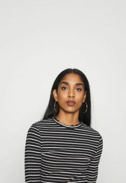 Even&Odd Damen Langarmshirt - Black/white -Even&Odd Verkäufe 2024 56d8c454bc574e40beb684e360c689a9