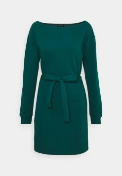 Even&Odd Damen Casual Sweat Mini Belted Dress - Freizeitkleid - Blue -Even&Odd Verkäufe 2024 58829bce08e4466698f4378abbb81216