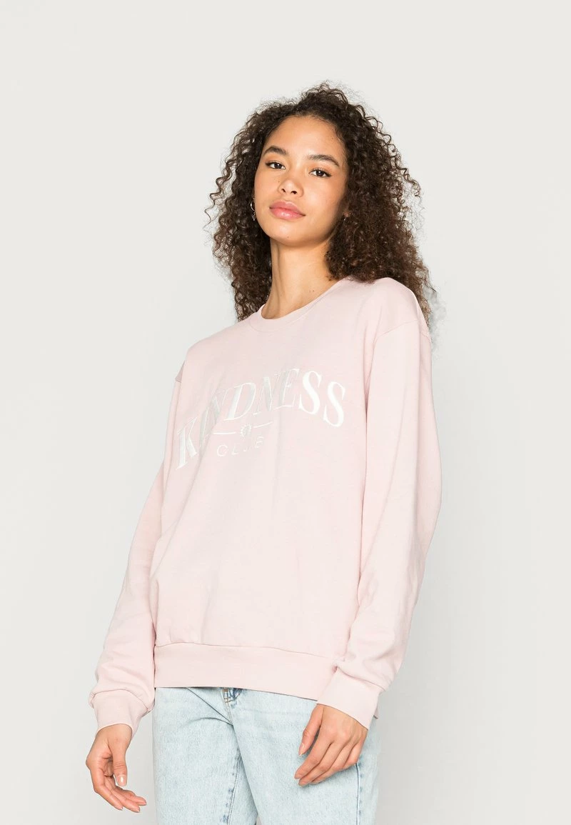Even&Odd Damen CALLIE KINDNESS CLUB EMBROIDERY - Sweatshirt - Light Pink 3 Even&Odd Damen CALLIE KINDNESS CLUB EMBROIDERY - Sweatshirt - Light Pink