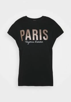 Even&Odd T-Shirt Print - Black | Damen -Even&Odd Verkäufe 2024 5b397920cb13451da854d21c0e4493f1