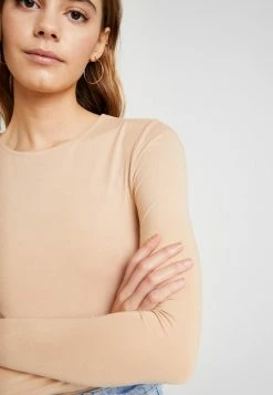 Even&Odd 2 PACK - Langarmshirt - Tan/black | Damen -Even&Odd Verkäufe 2024 5cb04f631bbb4720a70b7dd368ef11b7