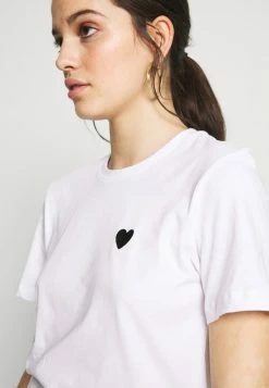 Even&Odd 2PACK - T-Shirt Basic - White/black | Damen -Even&Odd Verkäufe 2024 5cfafc317dcc44f7b8322a1923975917