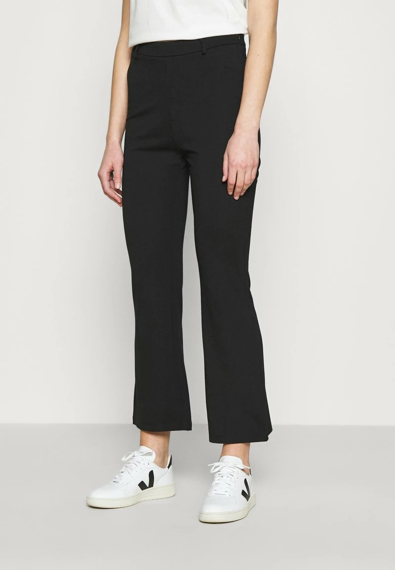 Even&Odd Kick Flare Punto Trousers - Stoffhose - Black | Damen 3 Even&Odd Kick Flare Punto Trousers - Stoffhose - Black | Damen
