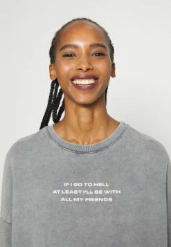 Even&Odd Damen OVERSIZED PRINT - Sweatshirt - Grey -Even&Odd Verkäufe 2024 5fed84626cdd483280ee6c7d80a0f0c9