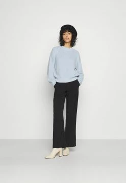 Even&Odd Damen VOLUME SLEEVE JUMPER - Strickpullover - Light Blue -Even&Odd Verkäufe 2024 5ff4a367726c482685f67740ce570e0e