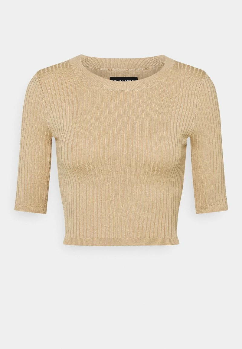 Even&Odd Damen 2 PACK - T-Shirt Basic - Mottled Grey/sand 9 Even&Odd Damen 2 PACK - T-Shirt Basic - Mottled Grey/sand – Bild 7